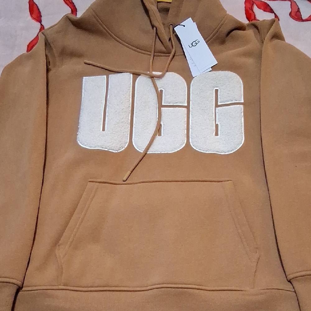 UGG Men's Tan Hoodie Sweater